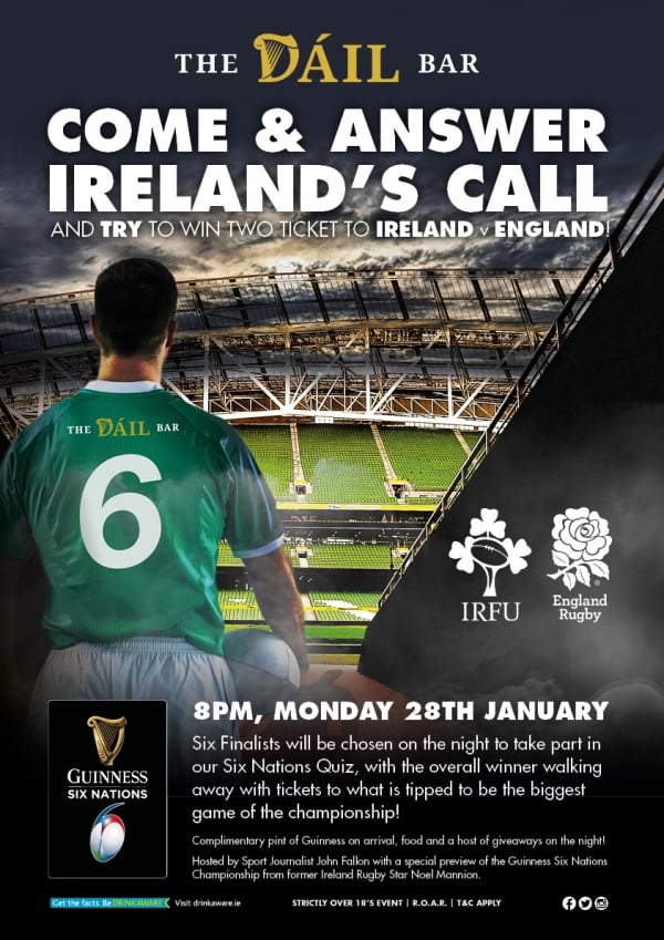 6 Nations Ticket Giveaway